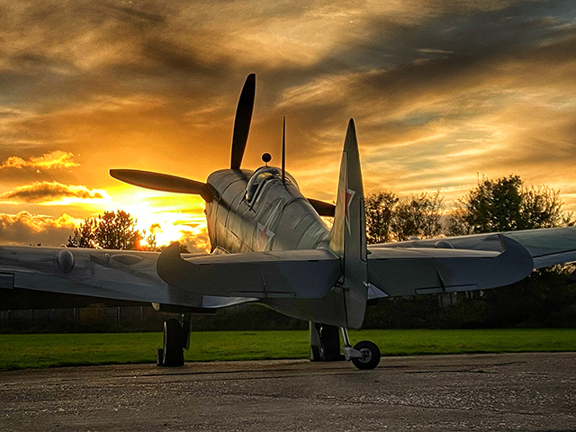 An early evening, sunset and night shoot at the Hanger 11 Collection North Weald