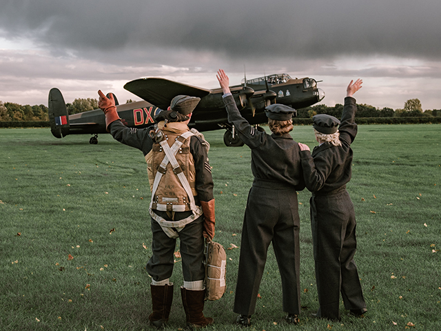 Lancaster Just Jane Taxi Ride and sunset & night shoot