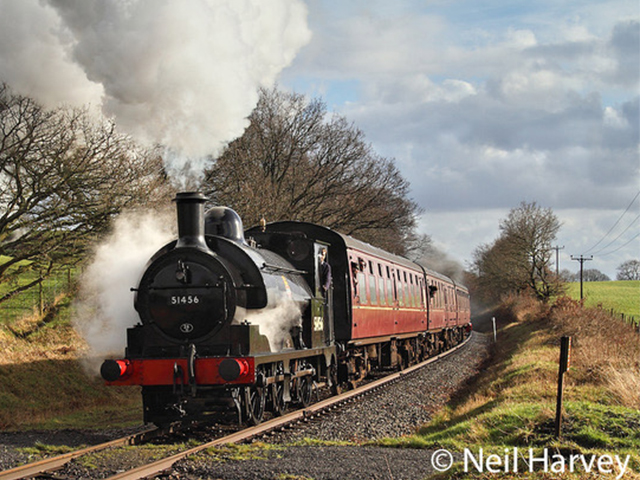Join us for an evening of photography at Didcot Railway Centre featuring visiting L&YR No.51456