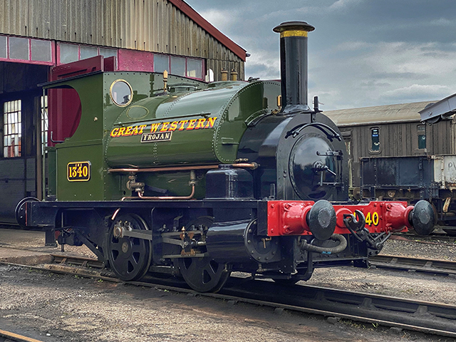 Join us for an evening at Didcot Railway Centre featuring newly-overhauled Trojan and Lady of Legend
