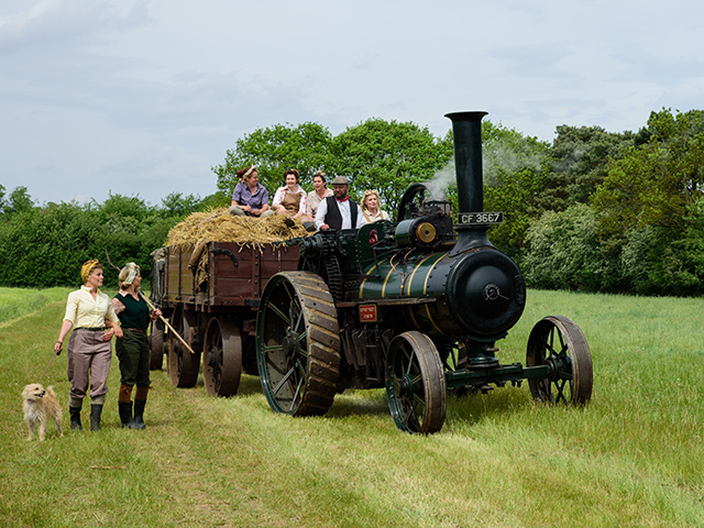 Early morning atmosphere down on the farm plus Steam Ploughing, Thrashing and many other aspects of Farming from a bygone era, Monday 29th April 2019