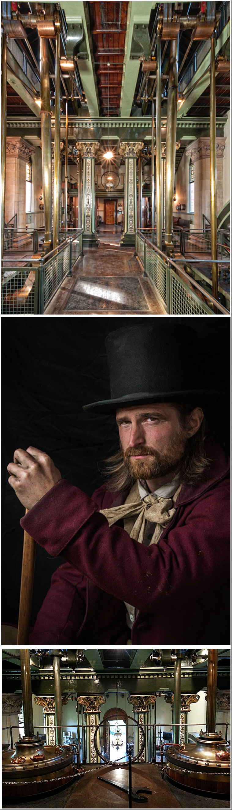 Victorian Re-Enactors and a smattering of Steampunk at the beautiful Papplewick Pumping Station, Thursday 7th March 2019